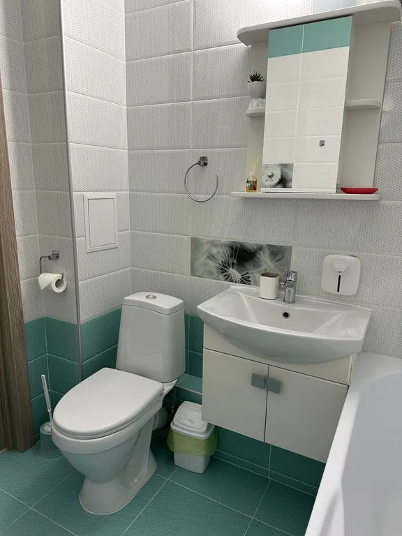 Уютная студия на высоте птичьего полёта