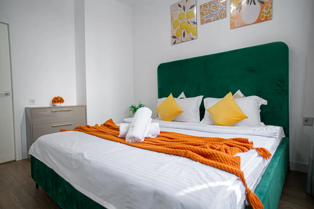 Квартира Бизнес-апартаменты с двумя кроватями рядом с ТРЦ MEGA — аренда посуточно в Алматы