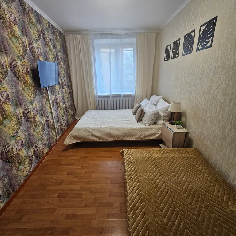 Большая, уютная двухкомнатная квартира возле пляжа