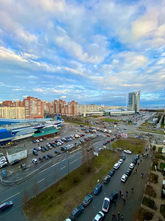 Квартира Квартира Студия у метро Беговая — Санкт-Петербург