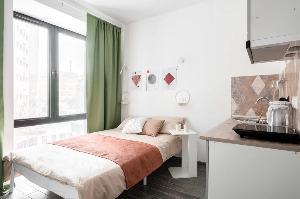 Квартира Квартира Комфортная студия у метро — Москва