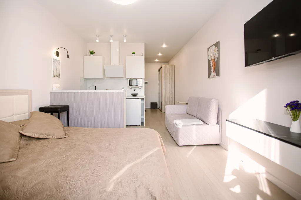 Квартира Квартира Стильная студия в ЖК Сердце Ярославля в центре города — Ярославль