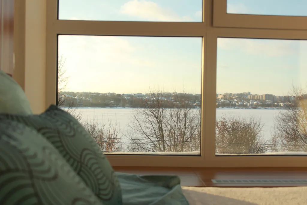 Новая квартира на берегу Волги