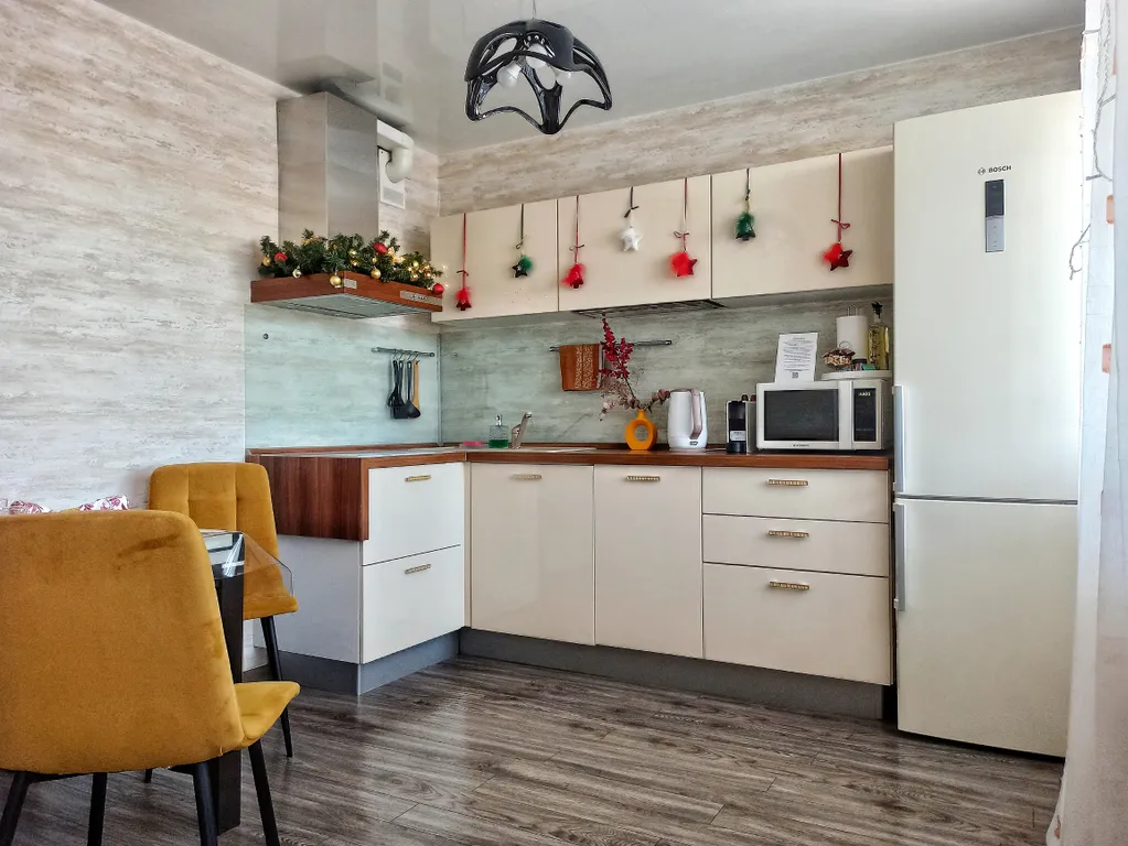 Видовая 1-комнатная квартира бизнес-класса в ЖК Клевер