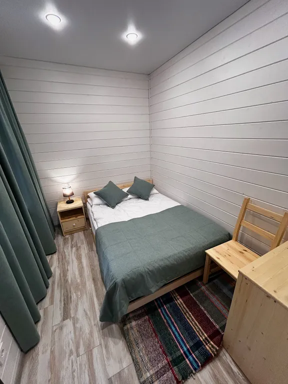 Уютный домик-баня на берегу речки