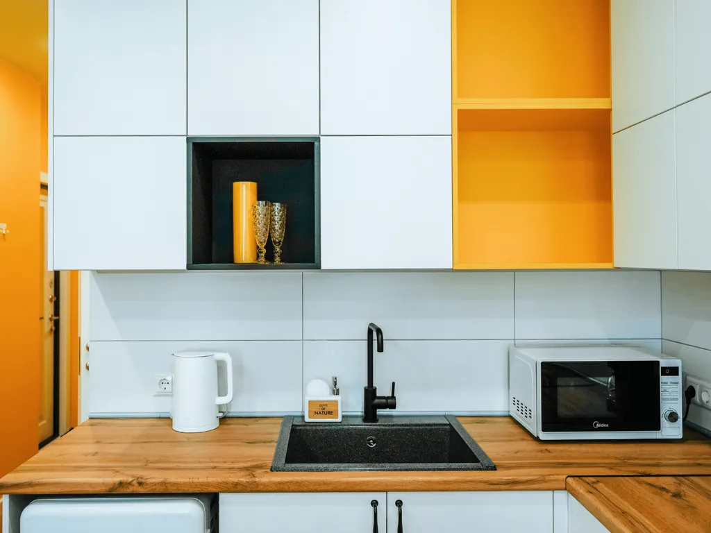 Квартира Yellow studio – апартаменты сети Your Place у парка Галицкого — Краснодар