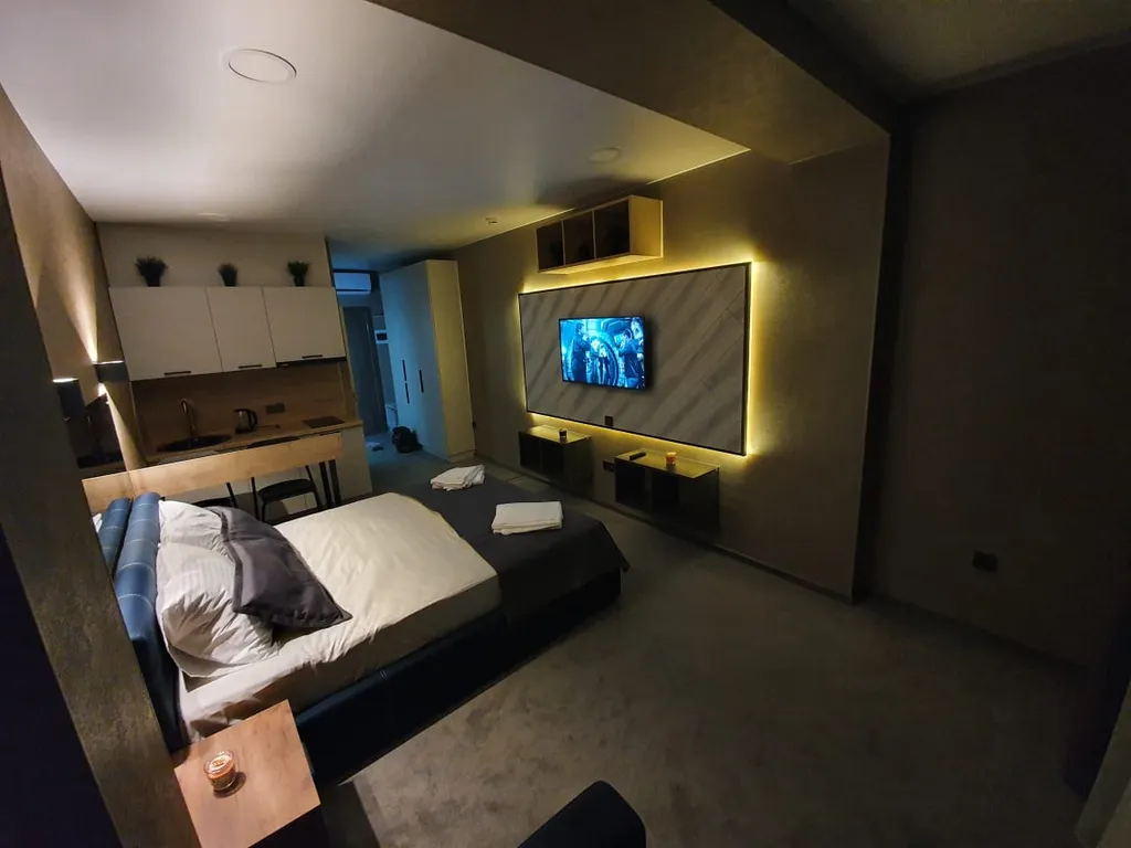 Квартира Квартира Апартамент T&M с шикарным видом на море и бассейн — Анапа