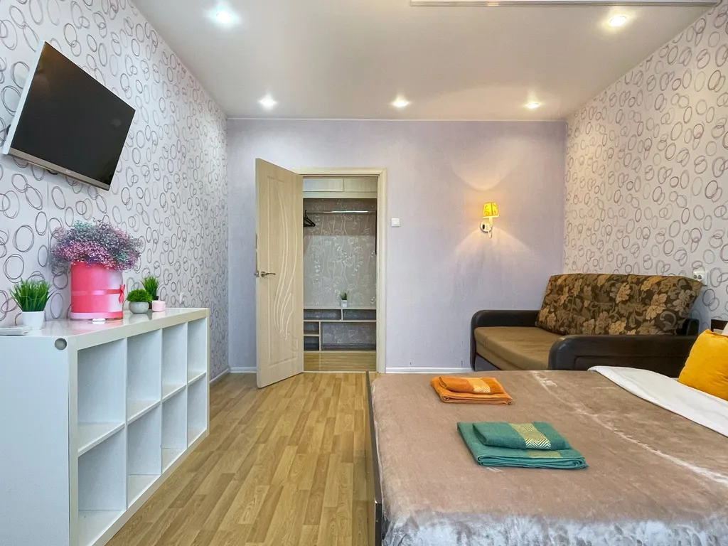 Шикарная квартира до 4 гостей, с большой лоджией