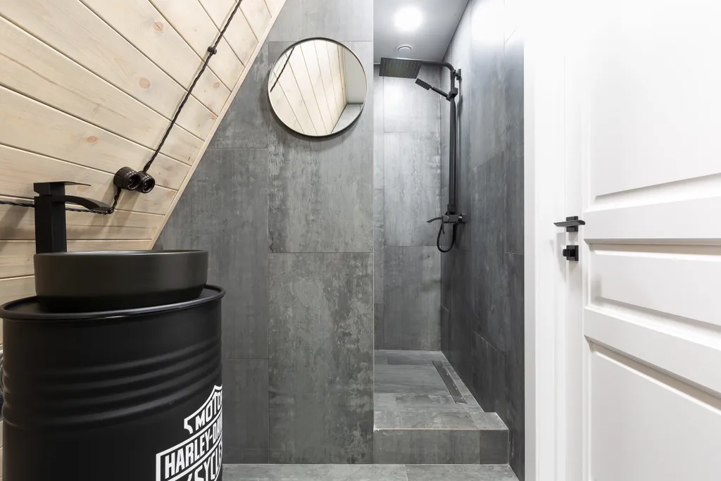 Домик A-Frame с купелью 60 м2