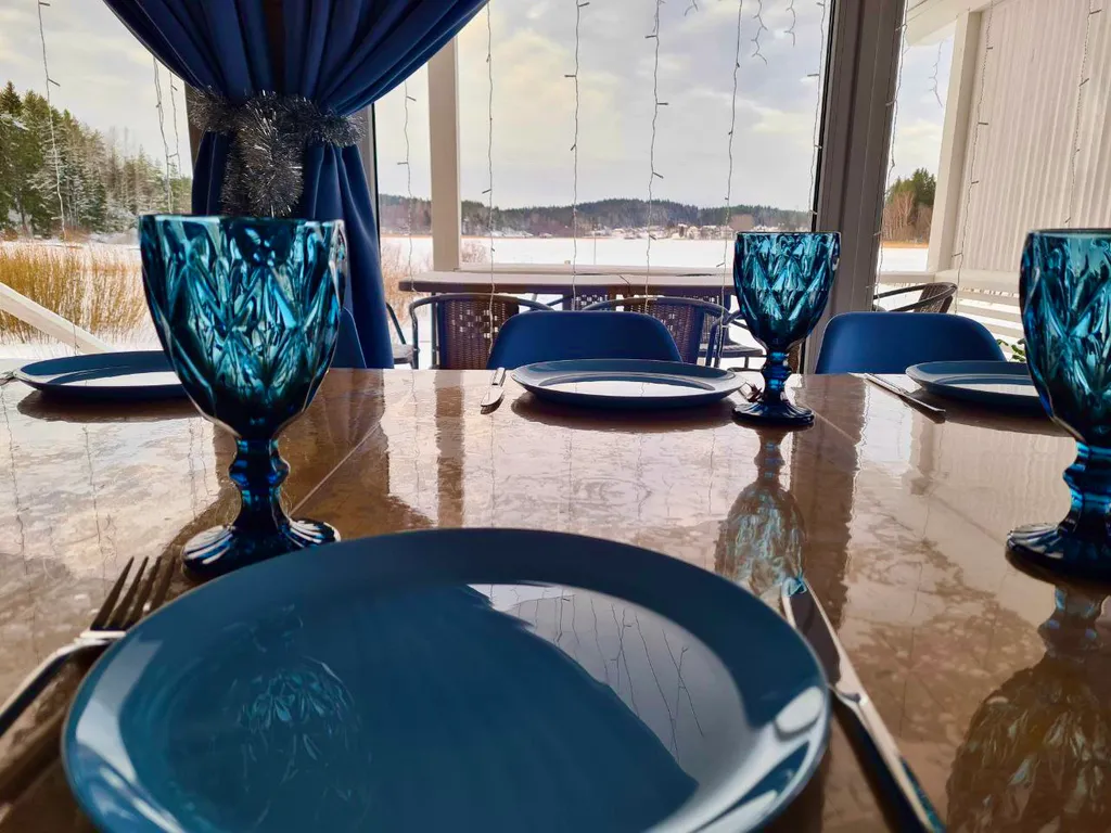 Дом Небесный с сауной и купелью на берегу Ладожского озера