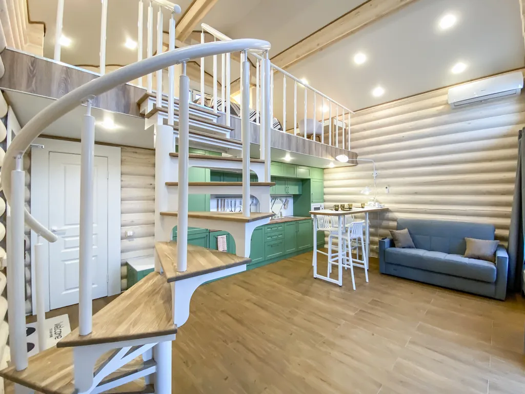 Коттедж Семейная баня и Дом с личным пирсом — Столбище