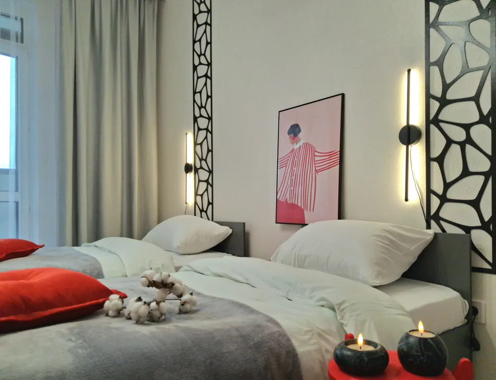 Апартаменты Ready 21 этаж, двушка с парковочным местом