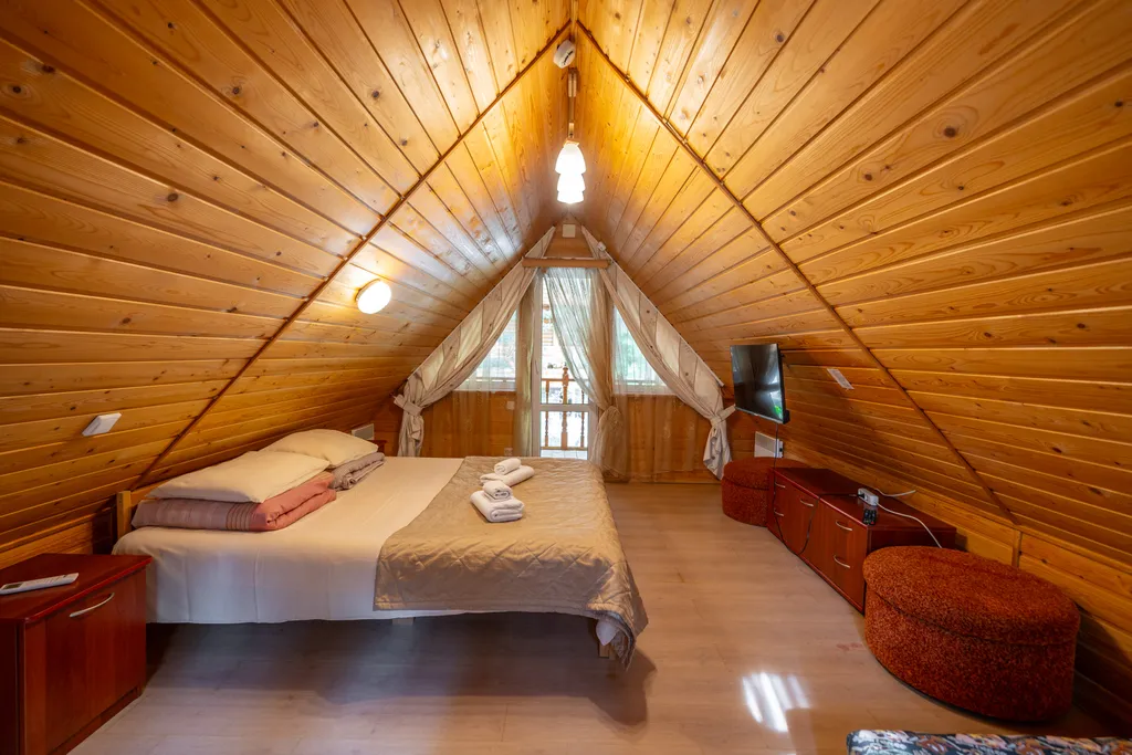 Малый коттедж с сауной