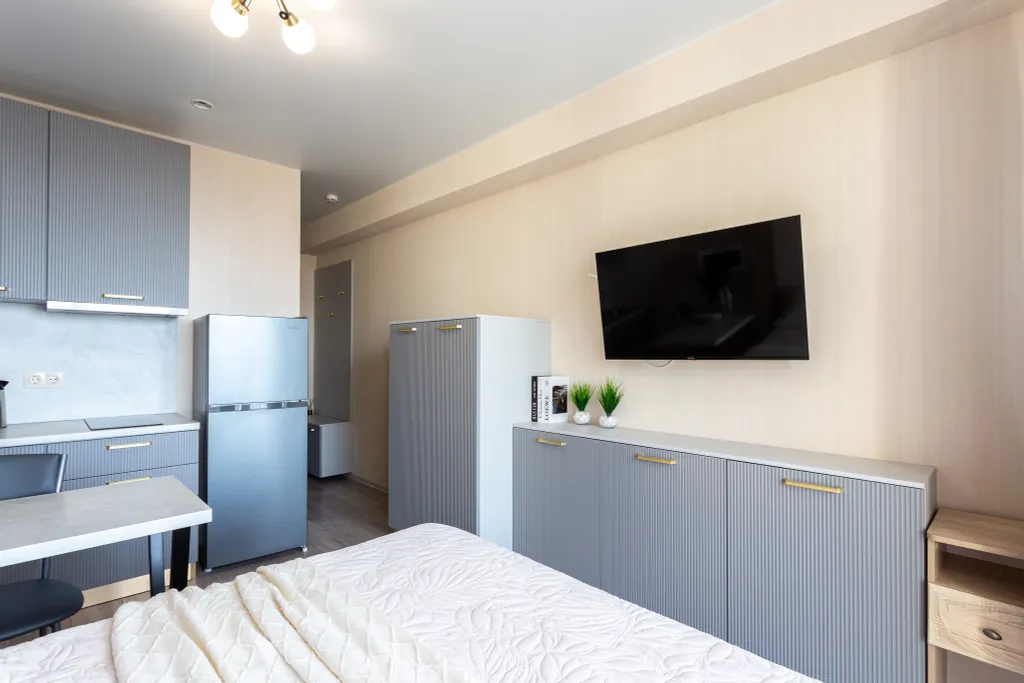 Уютная студия с видом на море Каравелла 221