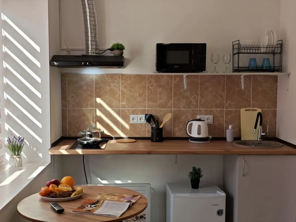 Уютная студия с кроватью-трансформером