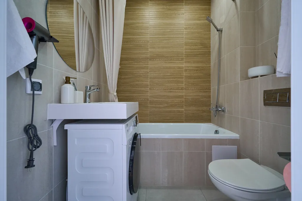 Ваниль- стильная студия в ЖК Самолет