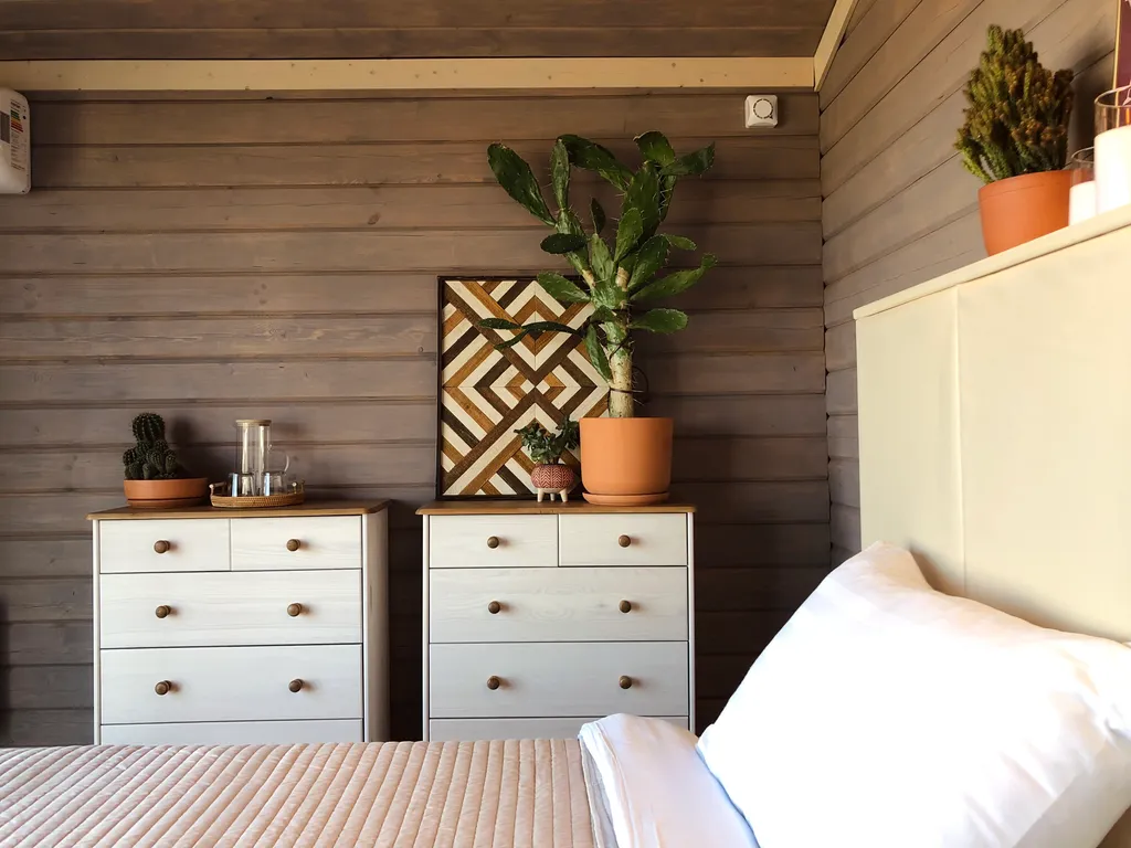 Уютный домик на двоих с панорамными окнами - Земля