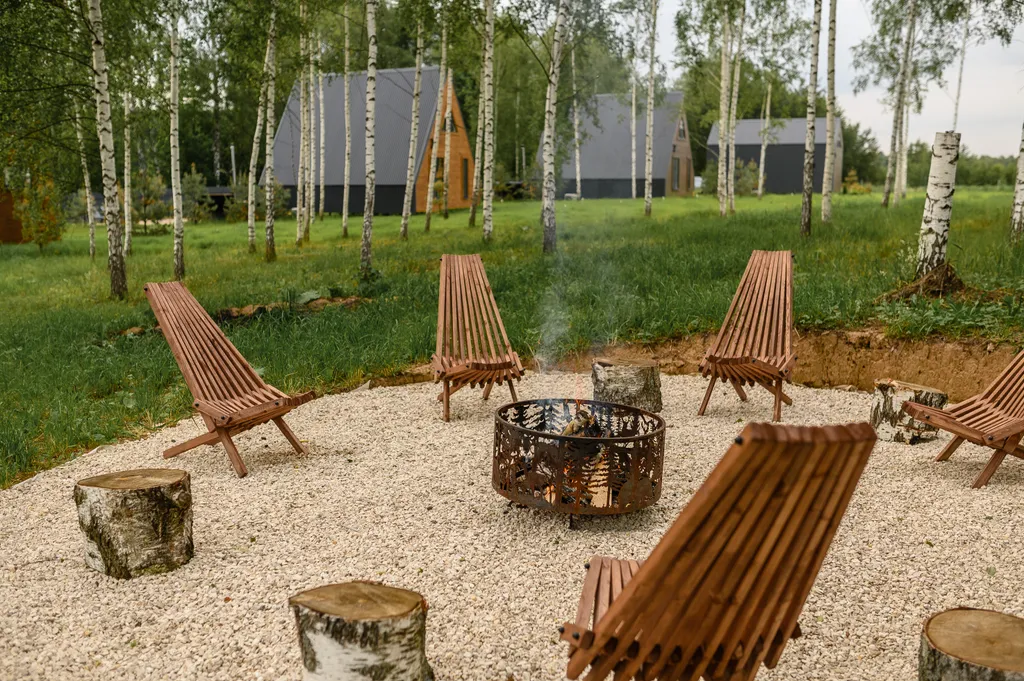 Дом с сауной на берегу реки