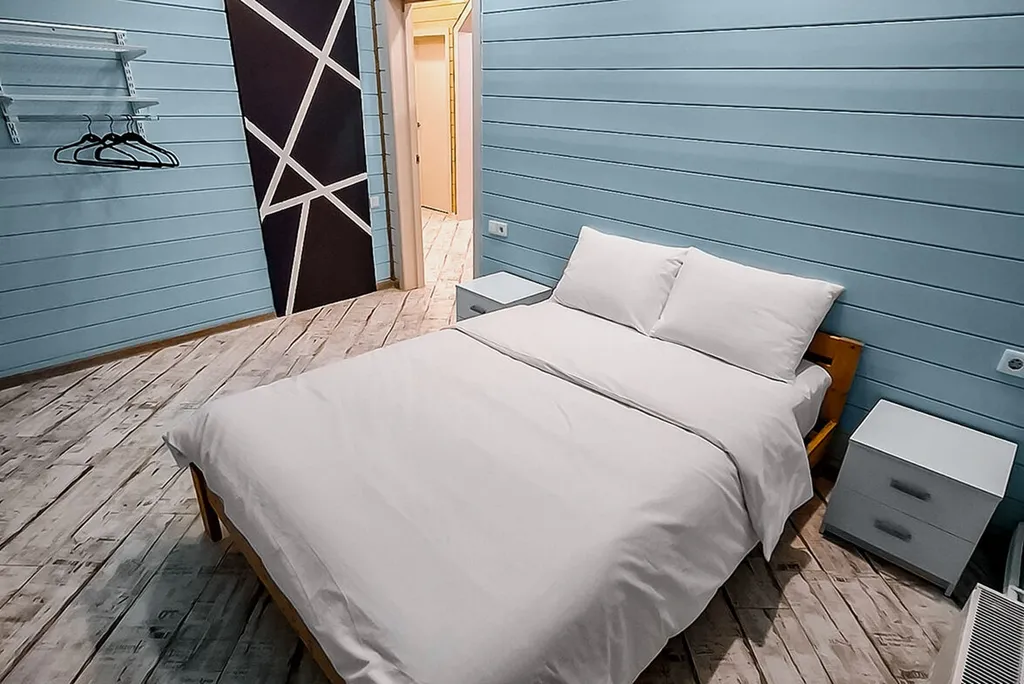 Mini с баней на дровах