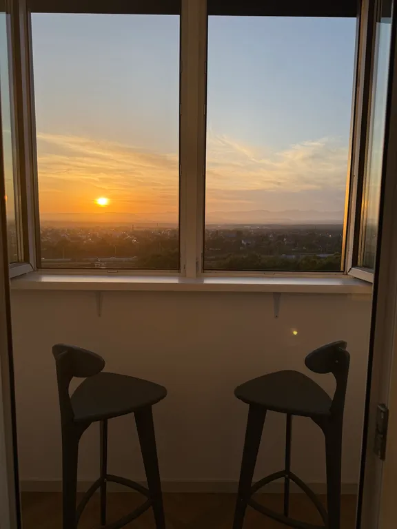 Уютная квартира с видом на горы и закаты