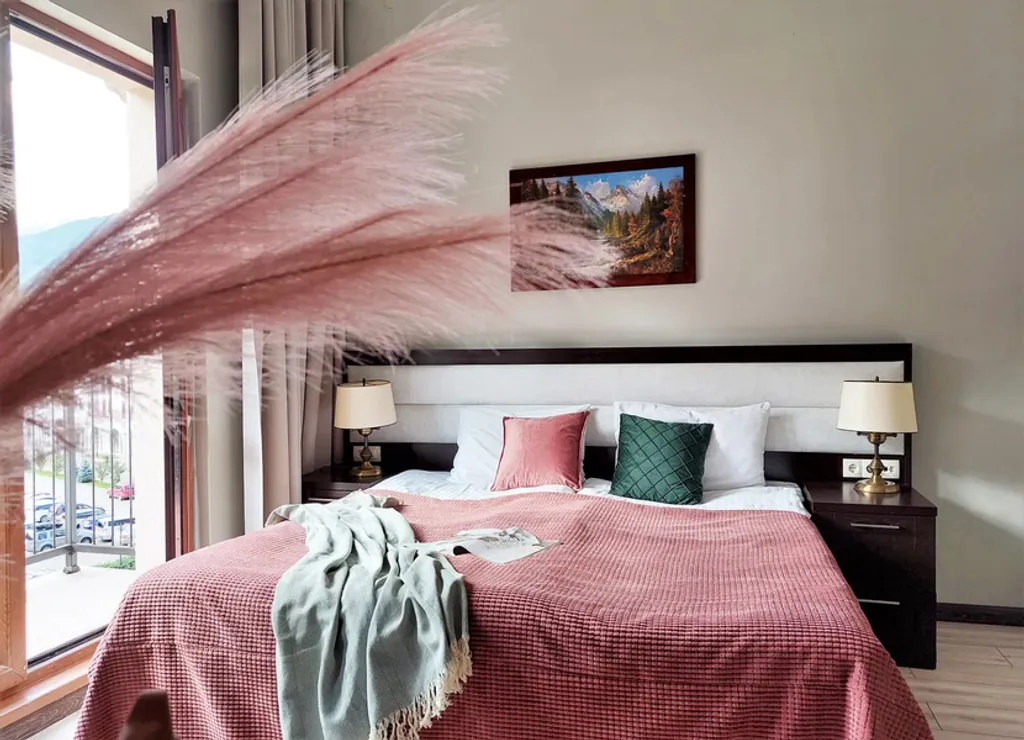 Уютное гнездышко с видом на главную ёлку Красной Поляны