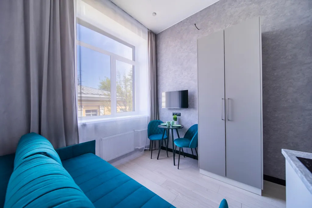 Квартира Квартира Уютная студия — Санкт-Петербург