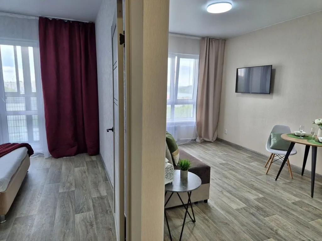 Квартира с прекрасным видом из окна