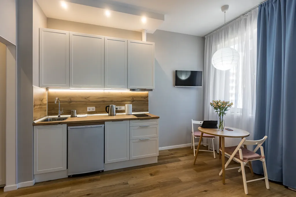 Квартира Стильная и уютная студия в обустроенном микрорайоне — аренда посуточно в Кудрово