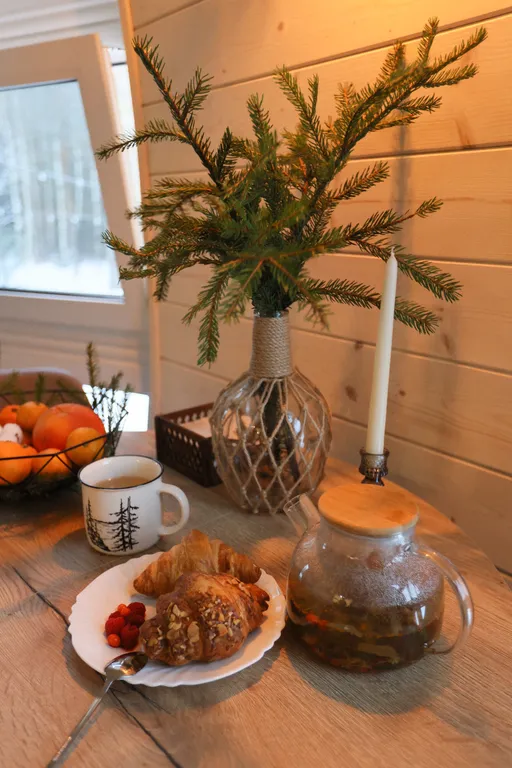 Уникальный купольный дом среди хвойного леса