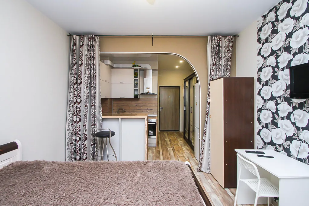 Уютная студия рядом с Аурой