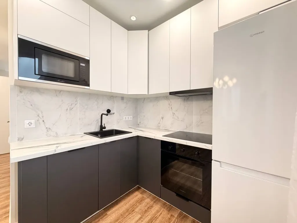 Однокомнатная квартира с видом на олимпийский парк