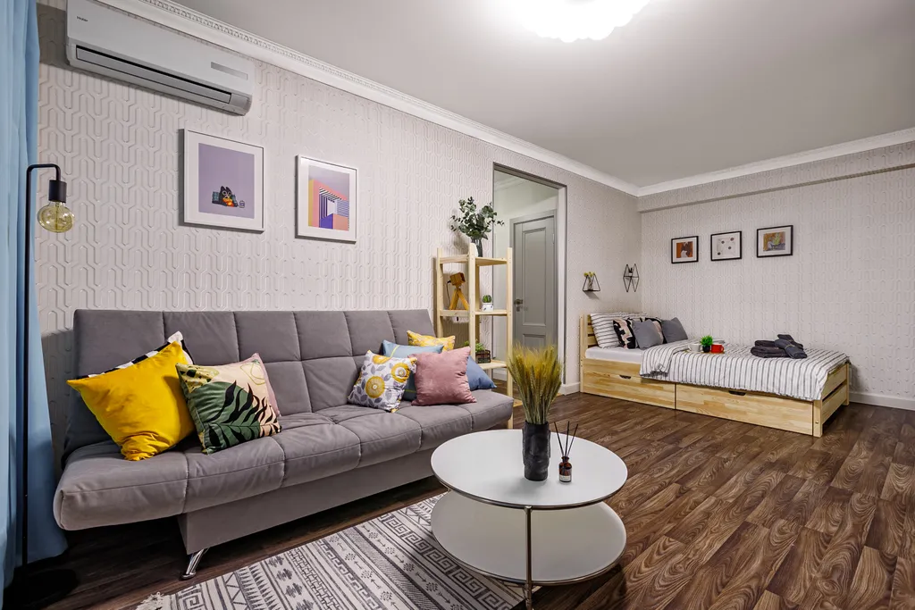 Квартира Квартира Belorusskaya railway station cozy apartment with parking — Москва