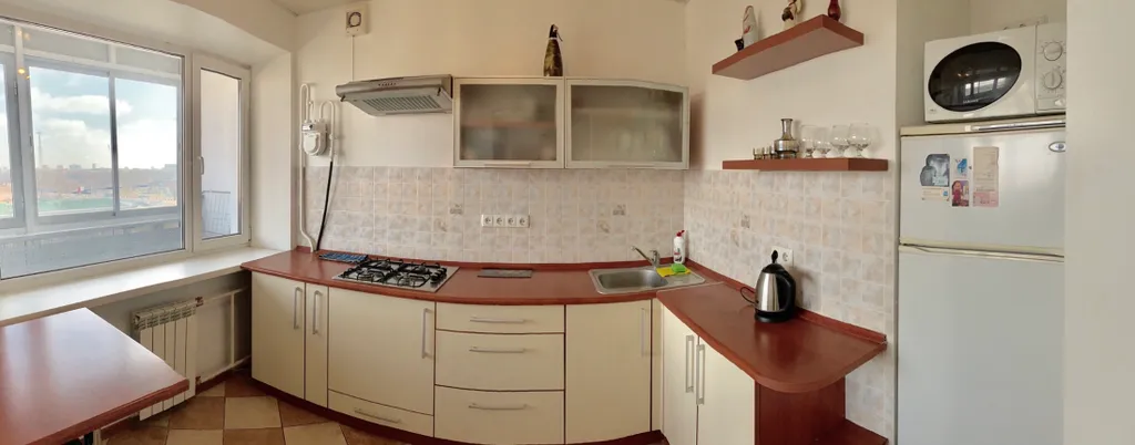 Уютная квартира с красивым видом на Троицкое предместье и реку Свислоч