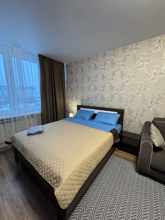 Квартира Просторная однокомнатная квартира в новом доме с видом на озеро — Зеленоградск