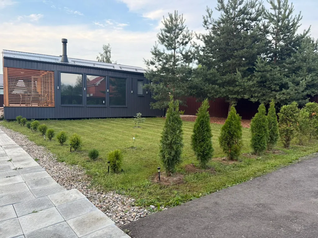 Коттедж Коттедж Современный Новогодний Barnhouse Роман с Надеждой — Гжель