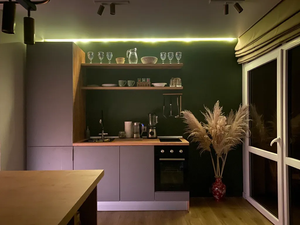 Студия с видом на озеро