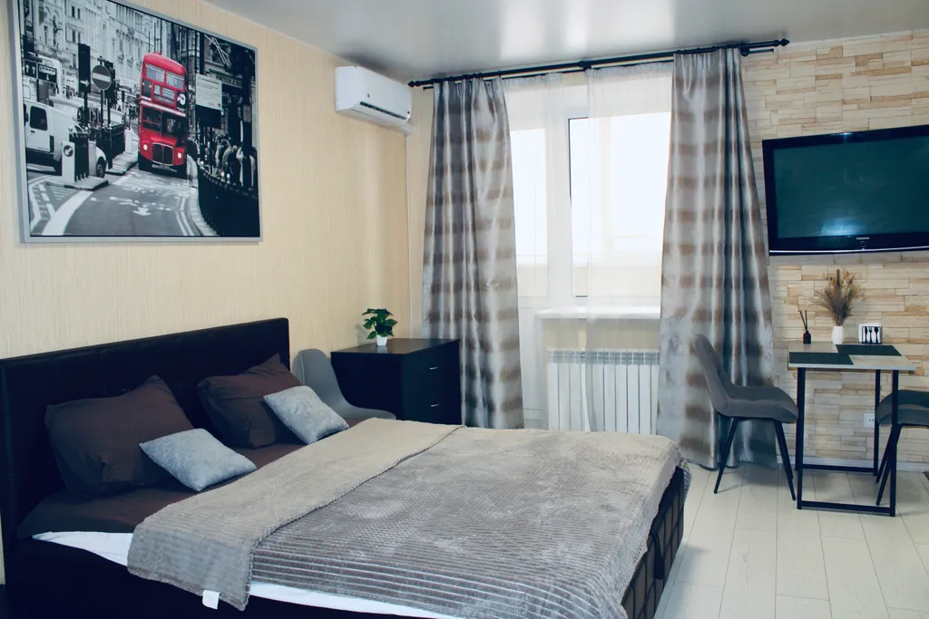 Уютная квартира студия около Волги — аренда посуточно в Самара