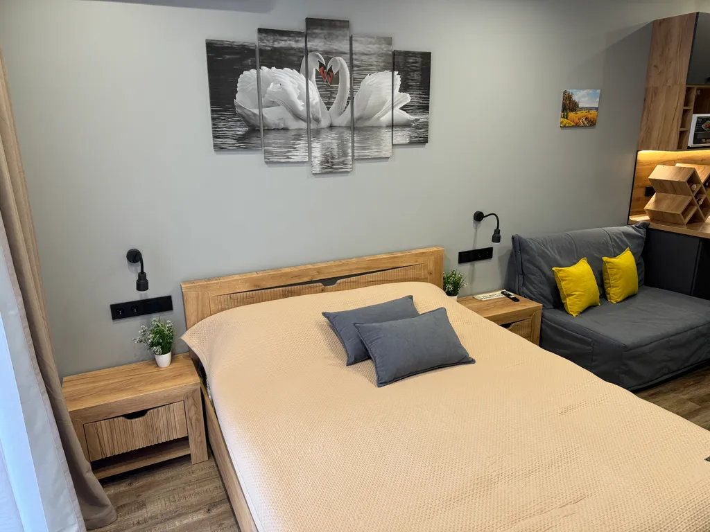 Квартира Уютная квартира-студия с евроремонтом в жк бизнес класса аллея парк — Мамайский Перевал