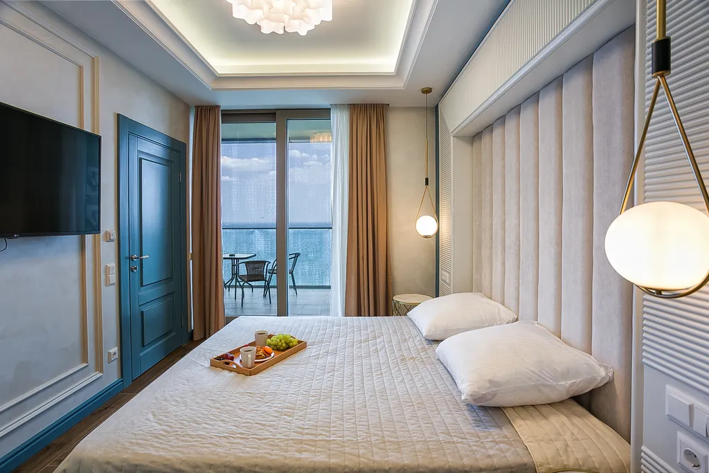 Квартира Апартамент с панорамой на море с террасой и 2 санузлами — аренда посуточно в Ялта