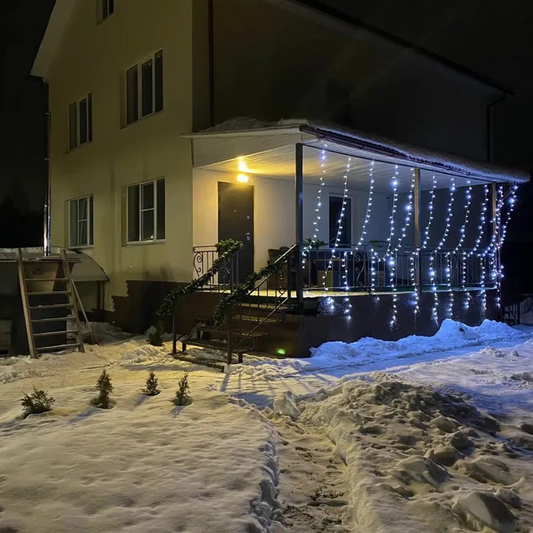 Загородный дом с баней и банным чаном