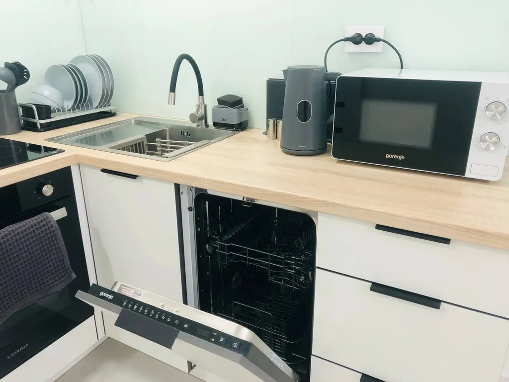 Стильная квартира в центре города с панорамным видом