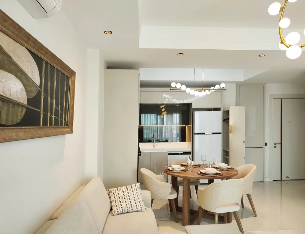 Квартира 1+1 в Azura World c видом на бассейн и аквапарком