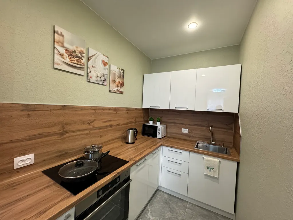 Квартира с новым ремонтом в 5 минутах от моря на а/м