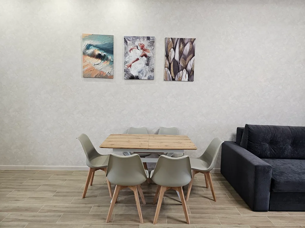 Домик у моря с зоной барбекю