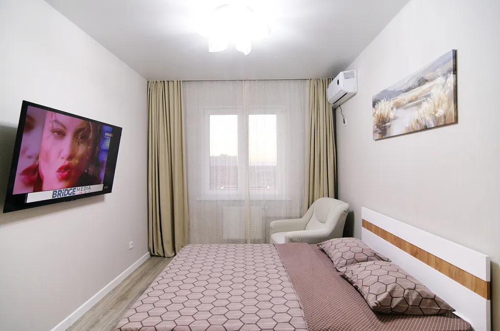 Однокомнатная квартира с шикарными закатами