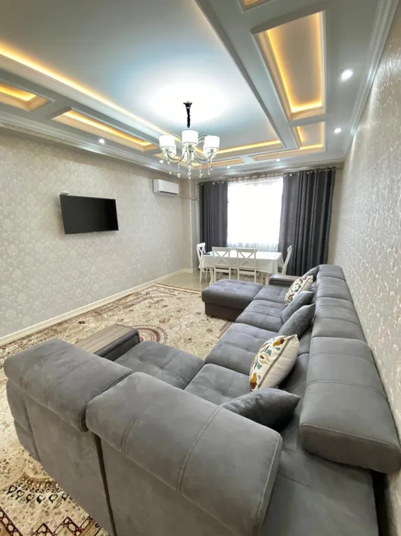 Отличная двухкомнатная квартира в престижном районе ЖК Шахристан