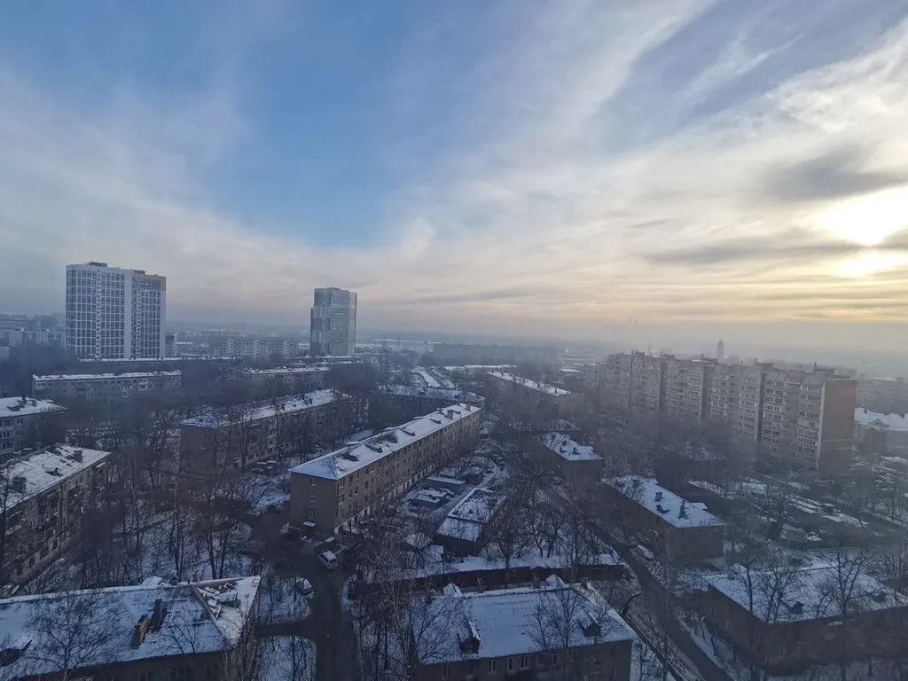 Большая двухкомнатная квартира с панорамным балконом