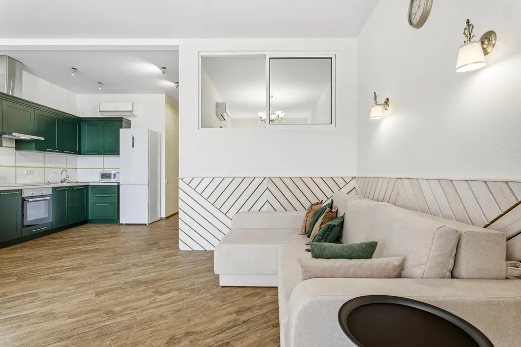 3-ех комнатная студия с видом на море с евроремонтом  № 24