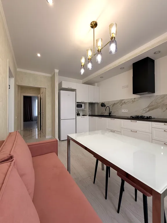 Уютная квартира в железноводске на 6 гостей в новом жк с видом на горы