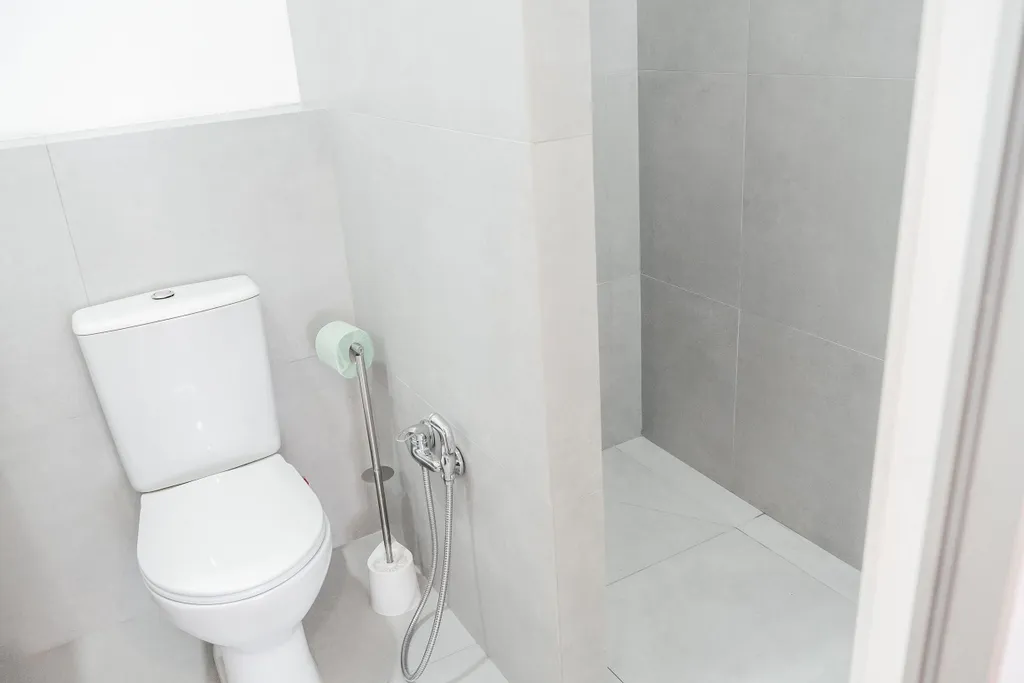 Современный трехместный номер в доме с видом на океан и вулканы